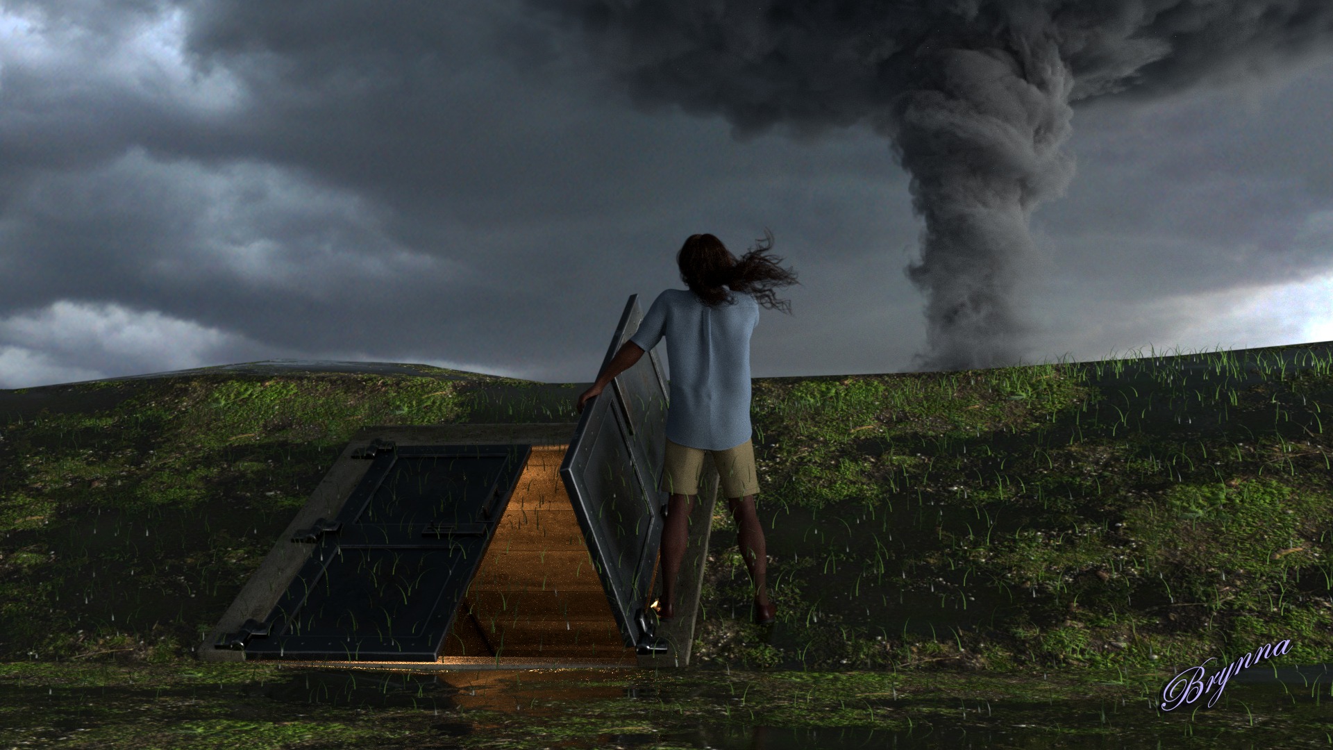 Storm Shelter digital artwork