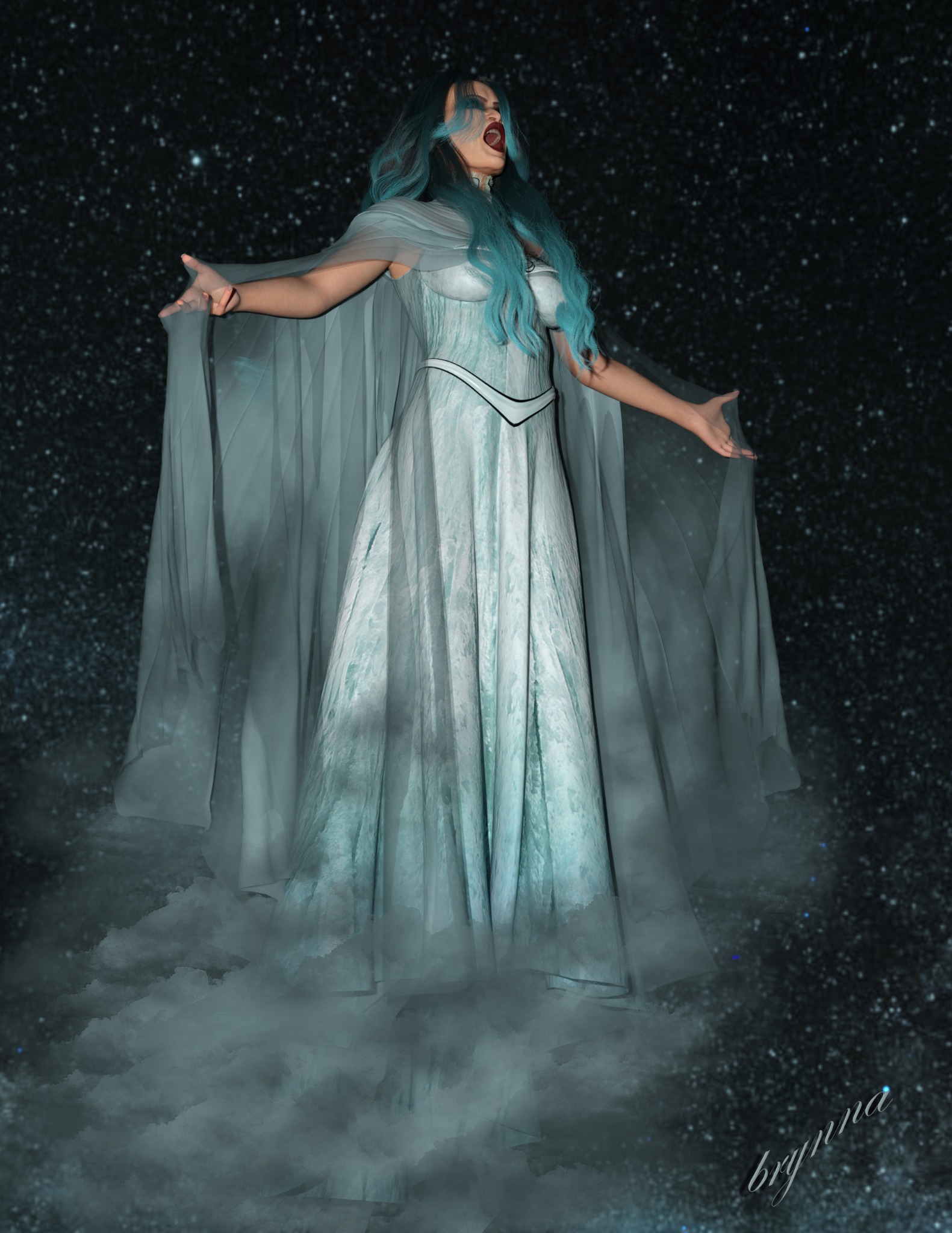 The Wanderer digital artwork